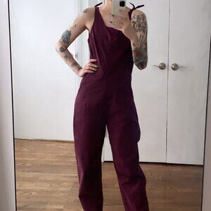 loup maroon jumpsuit